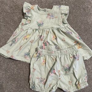 Disney Baby Green Character Outfit